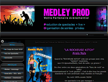 Tablet Screenshot of medleyprod.com